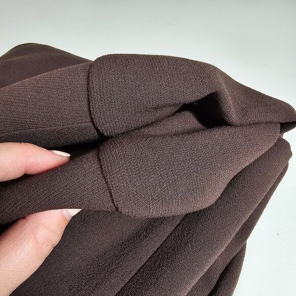 Lafayette 148 Womens Chocolate Brown Blazer Classic Chic Streetstyle* Size 4 - Picture 5 of 13